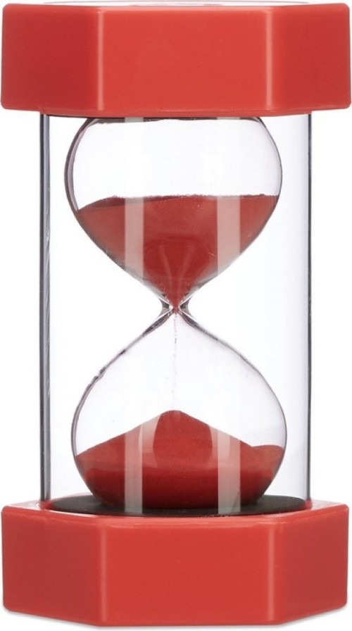 Mega Zandloper 30 minuten - Rood